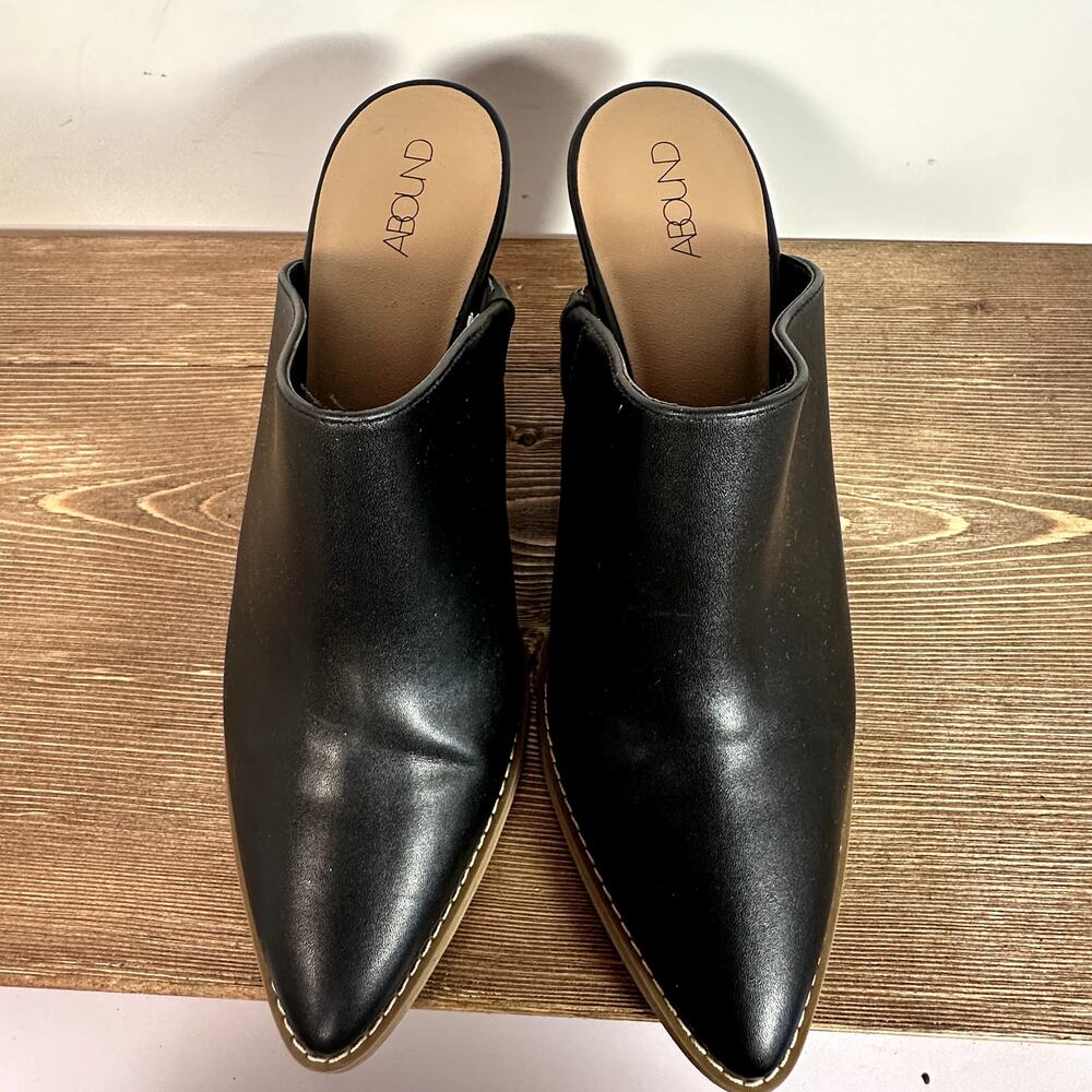Abound Maya Pointed Toe Block Heel Mules Womens S… - image 3